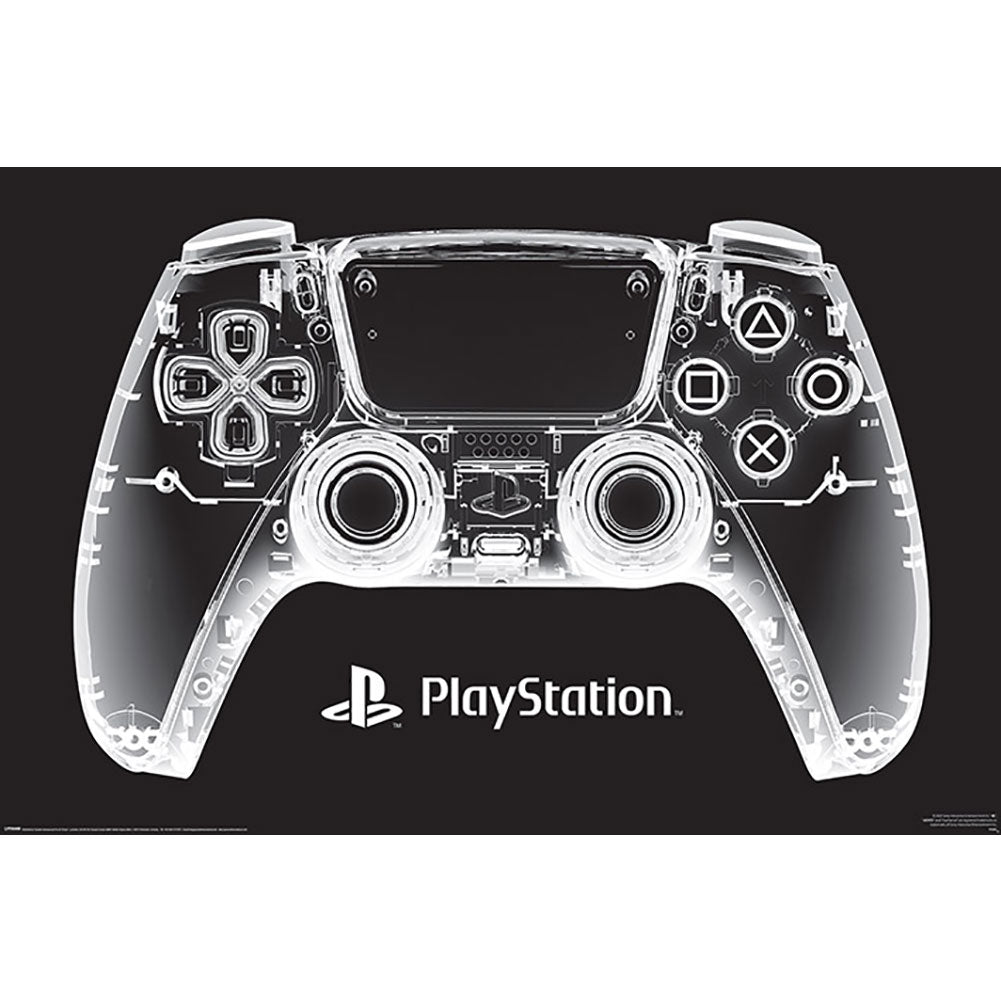 PlayStation Poster X-Ray Pad 230 - Officially licensed merchandise.