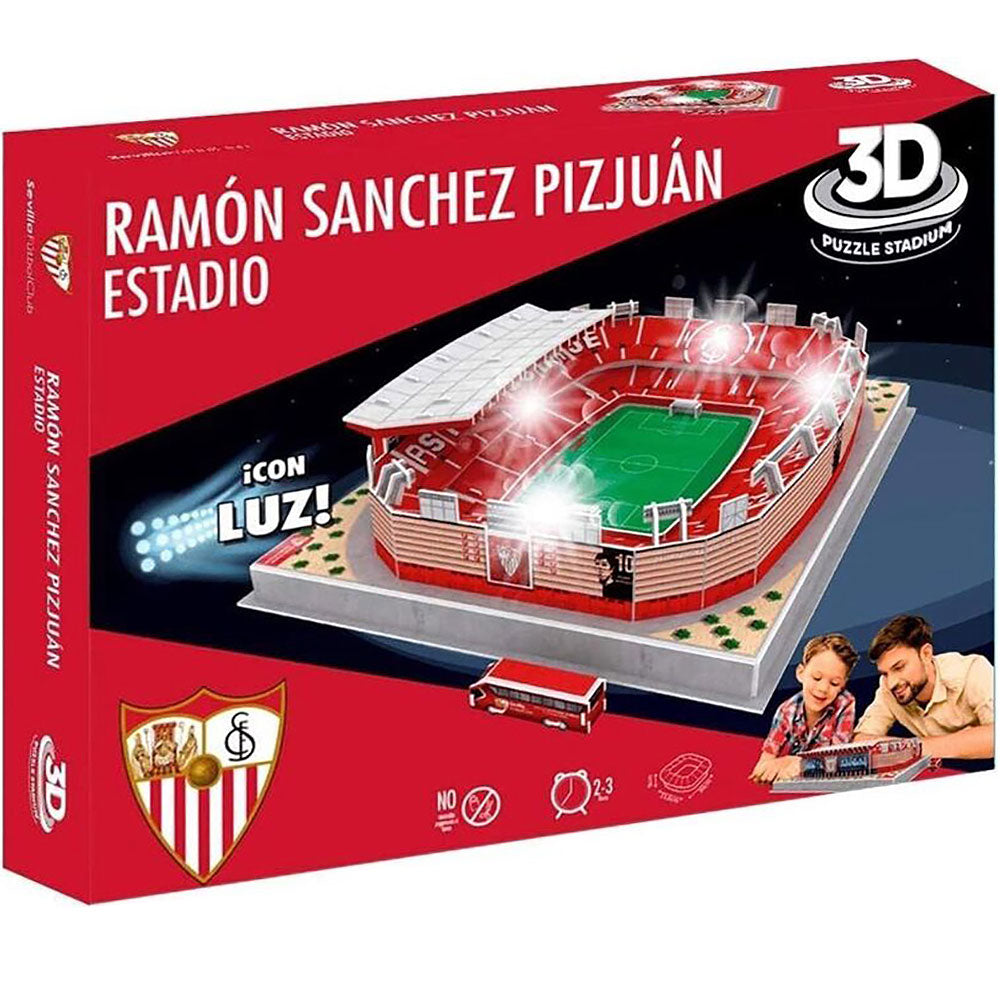 Sevilla FC 3D Stadium Puzzle - Officially licensed merchandise.