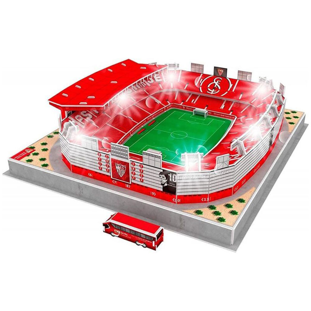 Sevilla FC 3D Stadium Puzzle - Officially licensed merchandise.