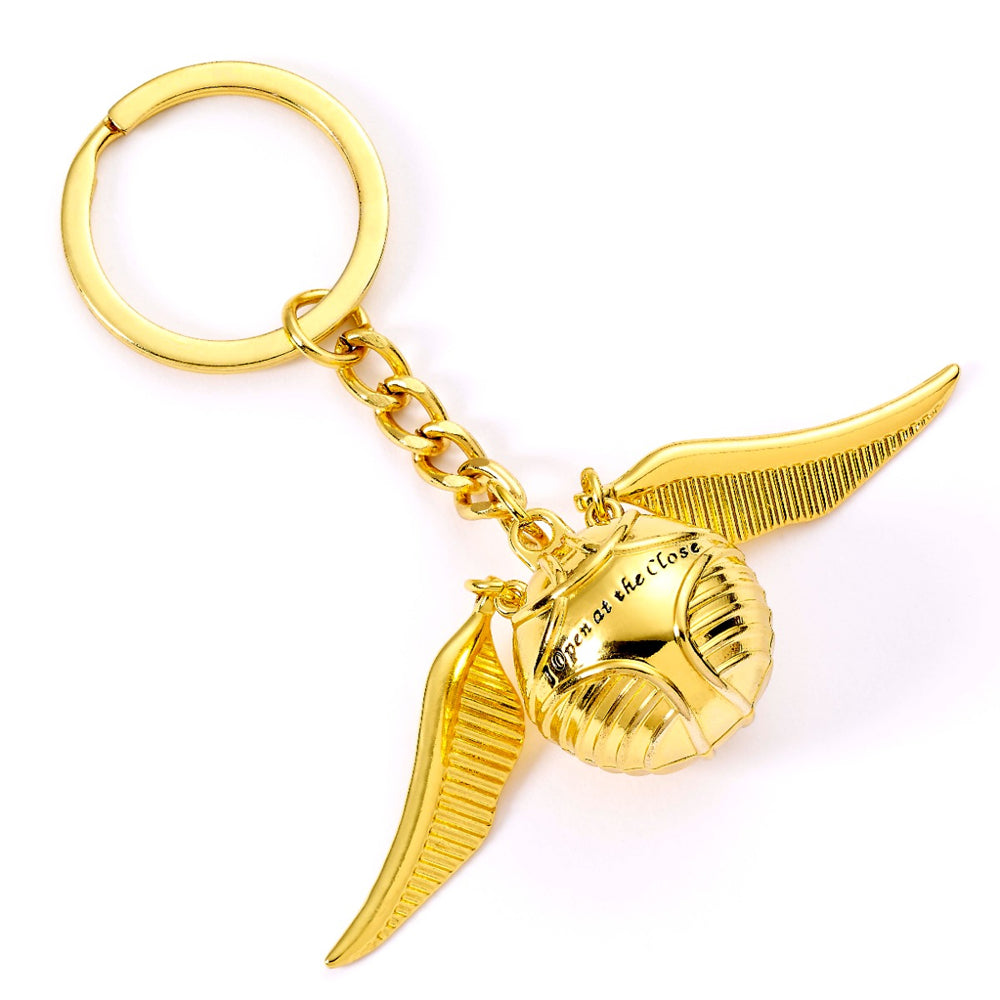 Harry Potter 3D Metal Keyring Golden Snitch - Officially licensed merchandise.