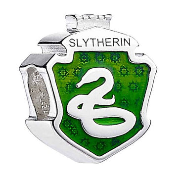 Harry Potter Sterling Silver Spacer Bead Slytherin - Officially licensed merchandise.