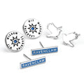 Harry Potter Silver Plated Earring Set Ravenclaw - Officially licensed merchandise.