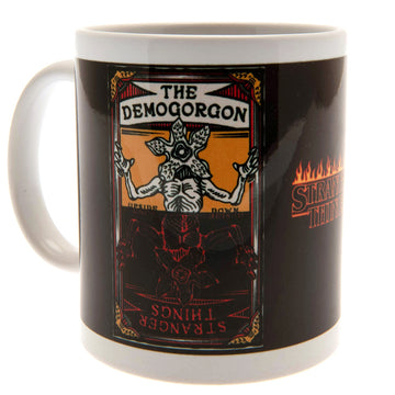 Stranger Things 4 Mug Demogorgon Card - Officially licensed merchandise.