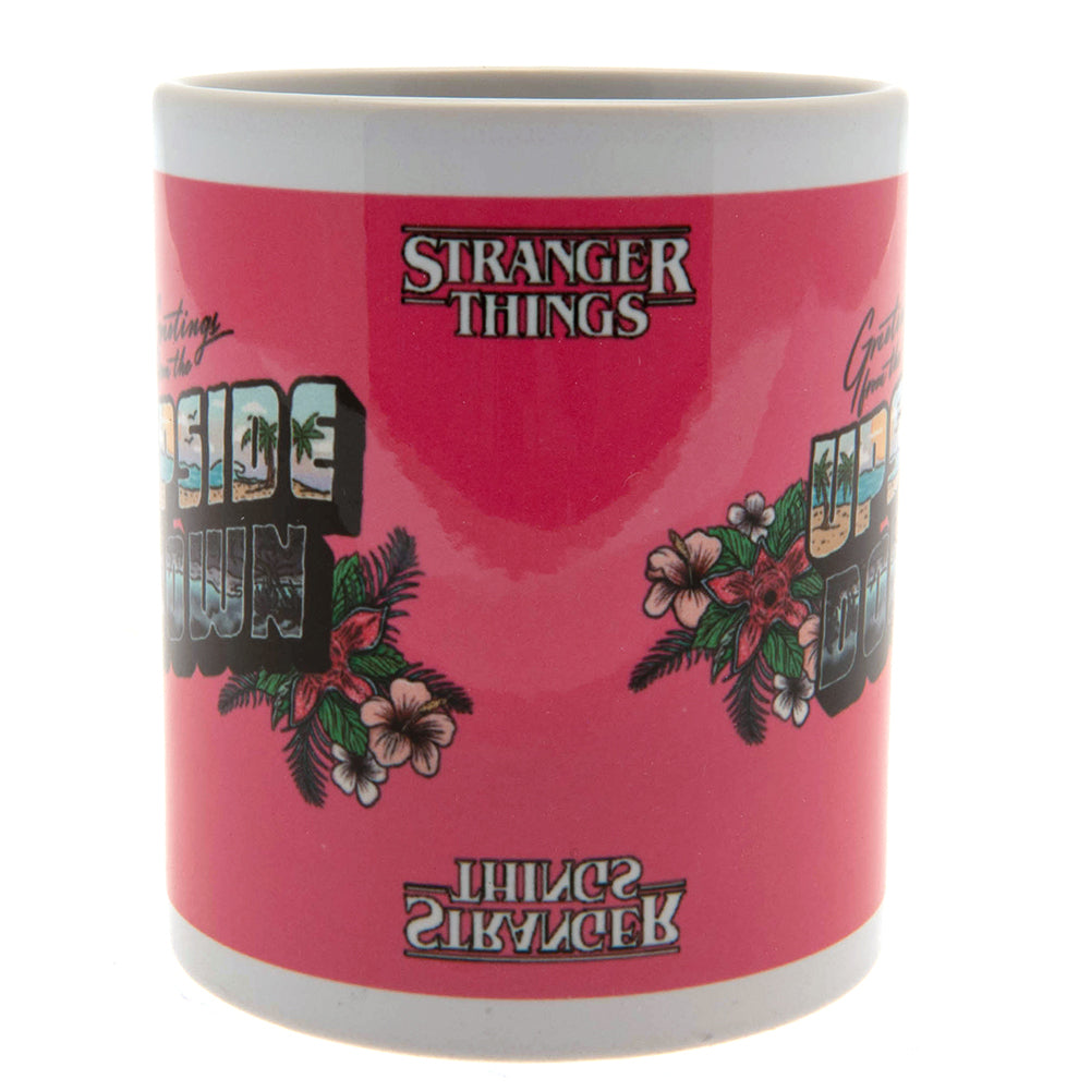 Stranger Things 4 Mug Upside Down - Officially licensed merchandise.