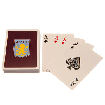 Aston Villa FC Playing Cards - Officially licensed merchandise.