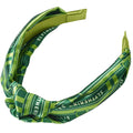 Harry Potter Knotted Headband Slytherin - Officially licensed merchandise.