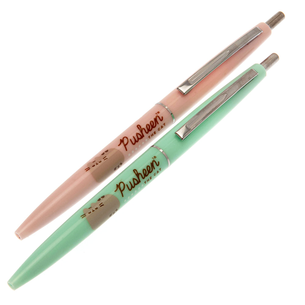 Pusheen 2pk Pen Set - Officially licensed merchandise.
