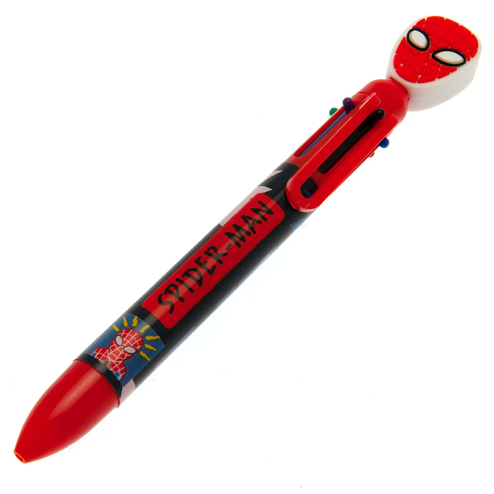 Spider-Man Multi Coloured Pen - Officially licensed merchandise.