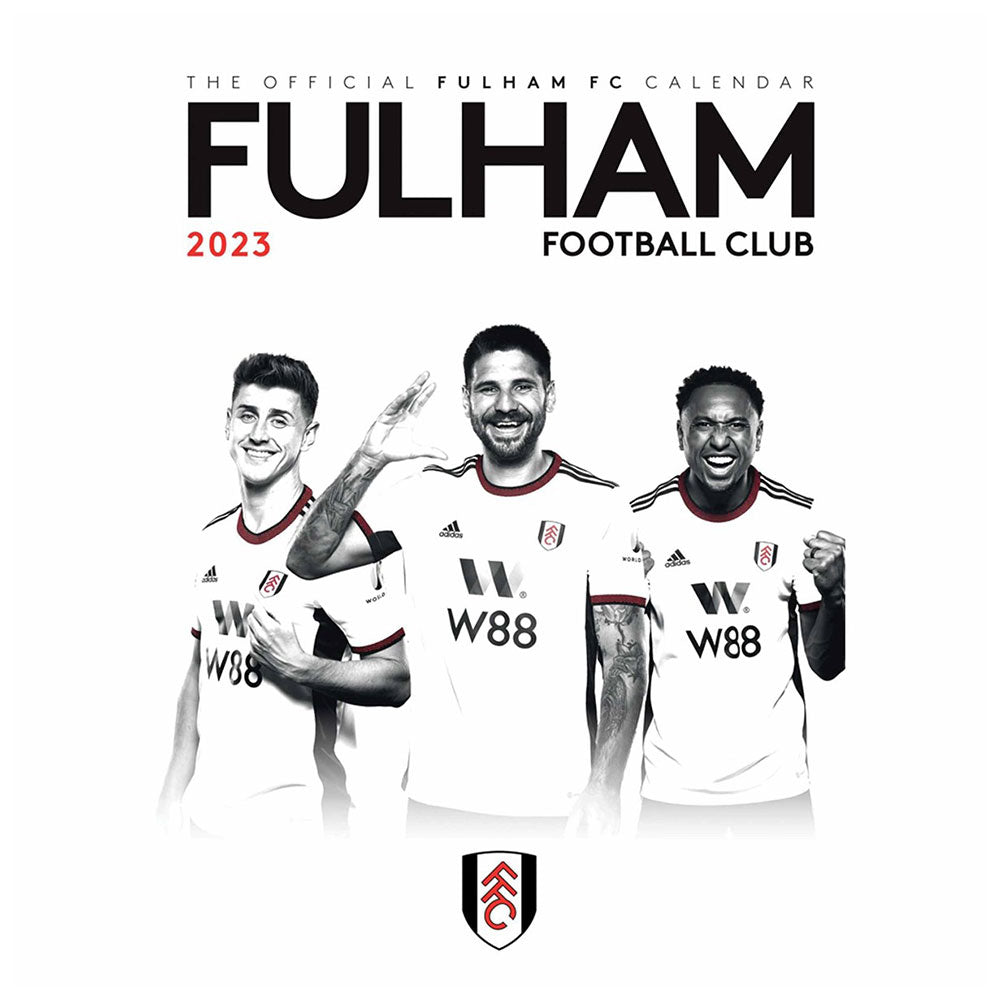 Fulham FC A3 Calendar 2023 Official Merch