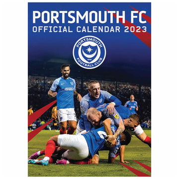 Portsmouth FC A3 Calendar 2023 - Officially licensed merchandise.