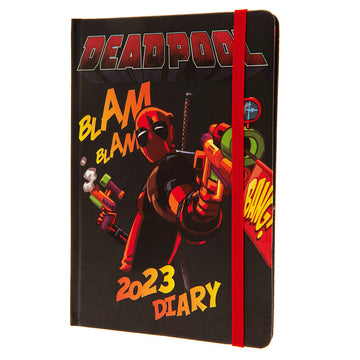 Deadpool Diary 2023 - Officially licensed merchandise.