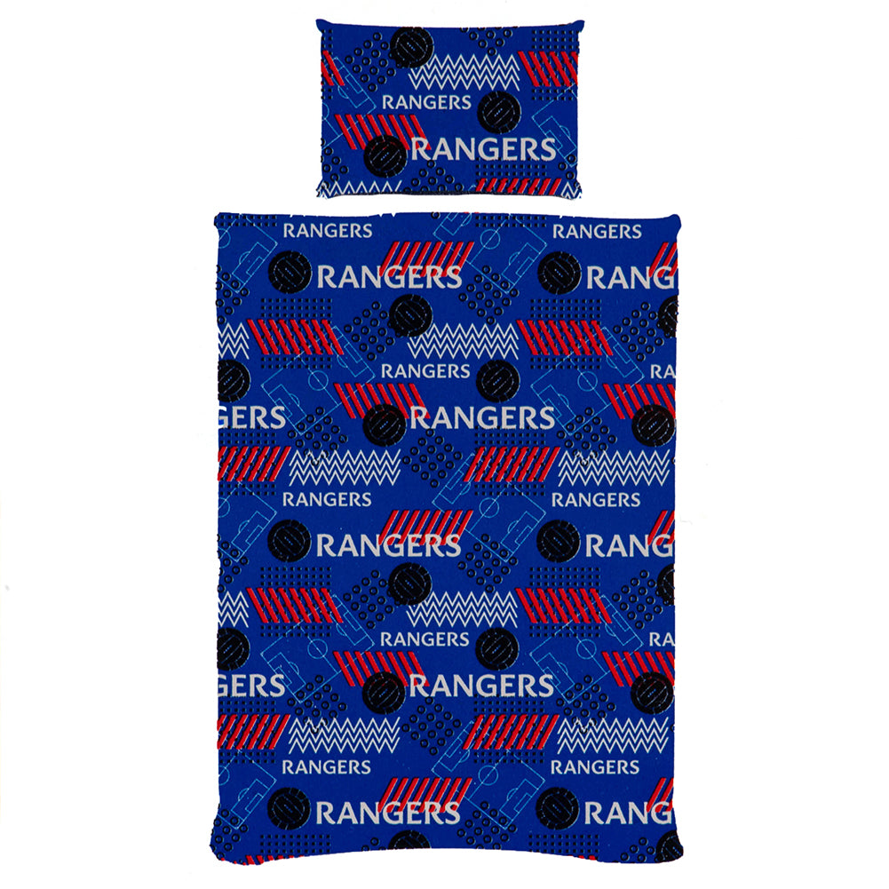 Rangers FC Single Duvet Set PL - Officially licensed merchandise.