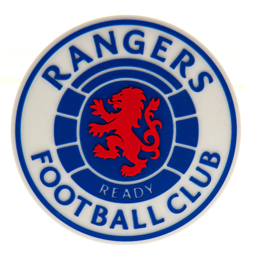 Rangers FC Ready Crest 3D Fridge Magnet - Officially licensed merchandise.