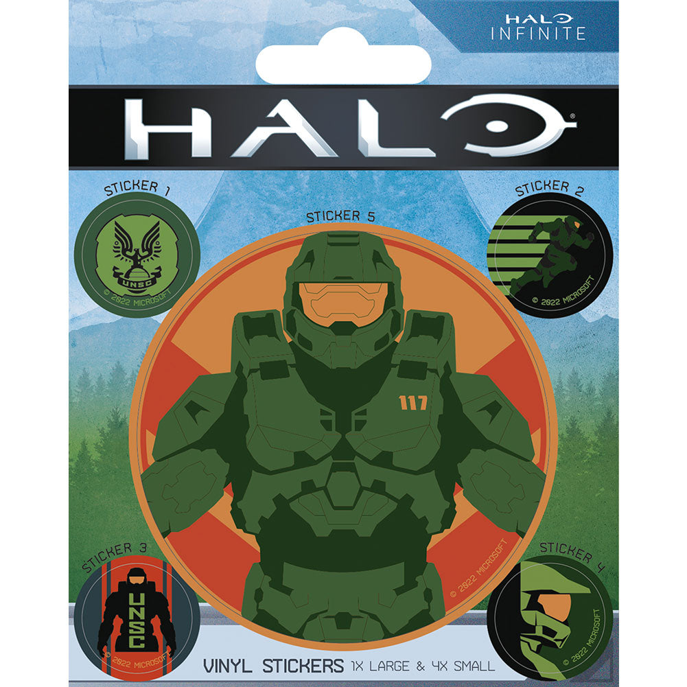 Halo Stickers - Officially licensed merchandise.