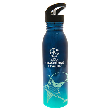 UEFA Champions League UV Metallic Drinks Bottle - Officially licensed merchandise.