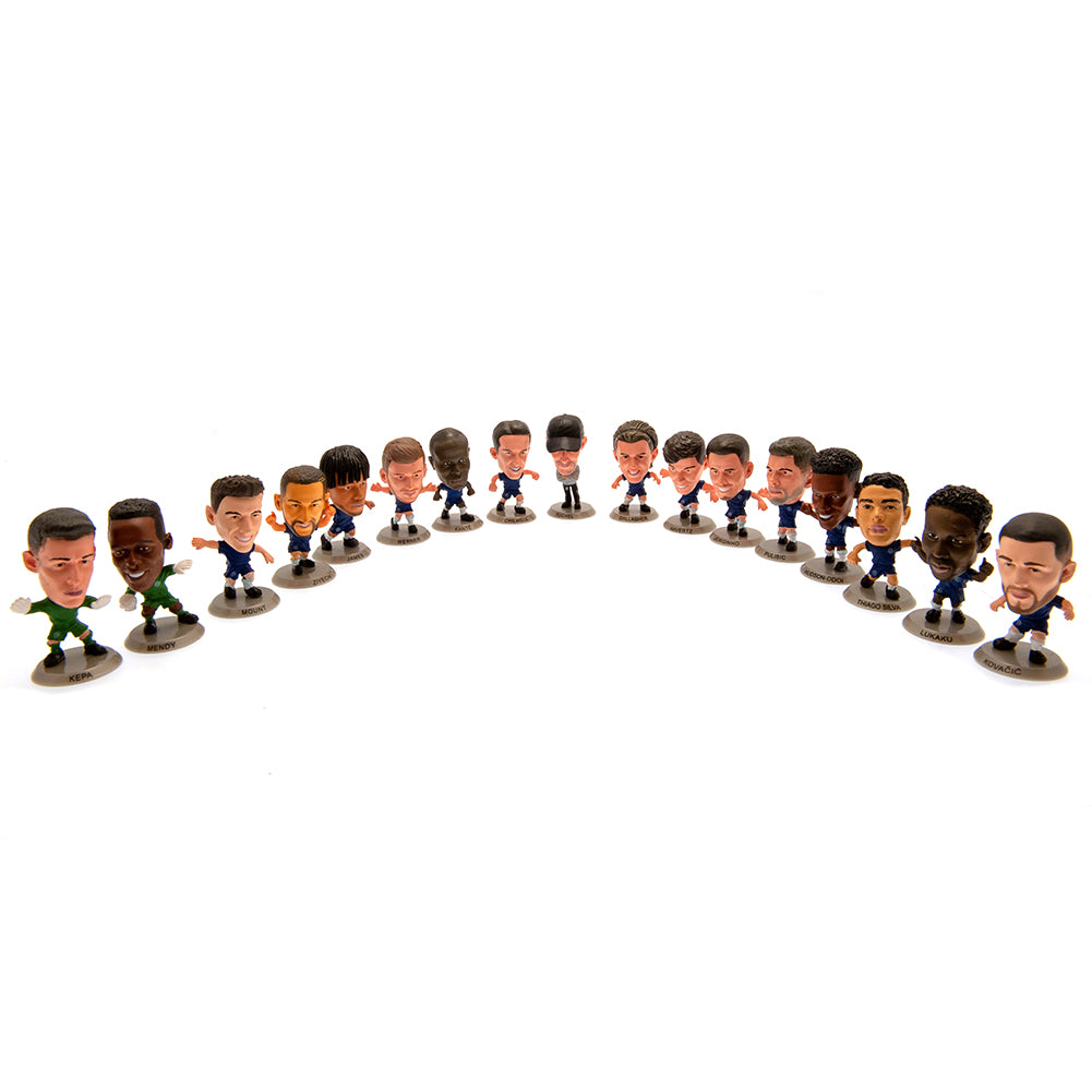 Chelsea FC SoccerStarz 17 Player Team Pack - Officially licensed merchandise.