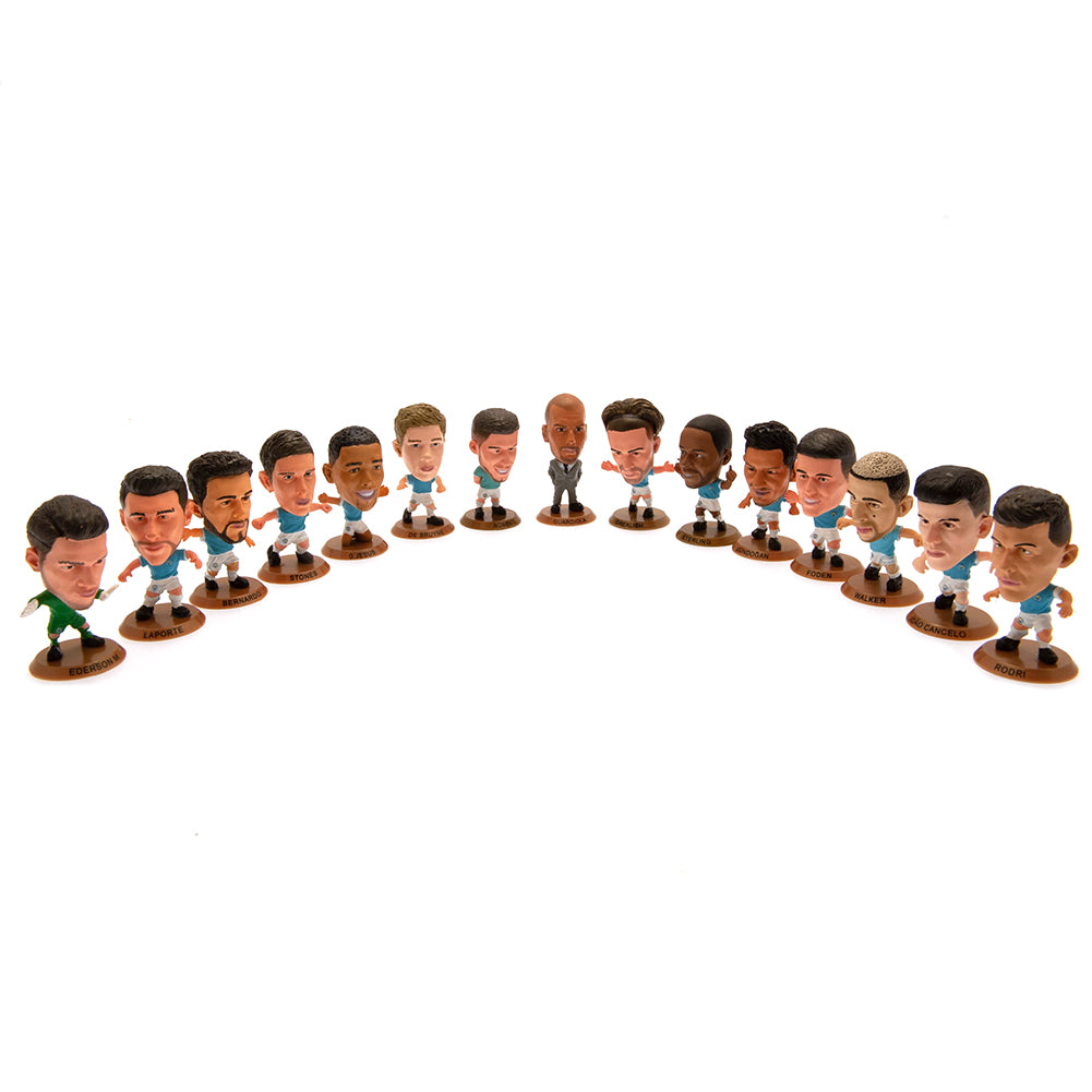 Manchester City FC SoccerStarz Premier League Champions 2022 Team Pack - Officially licensed merchandise.