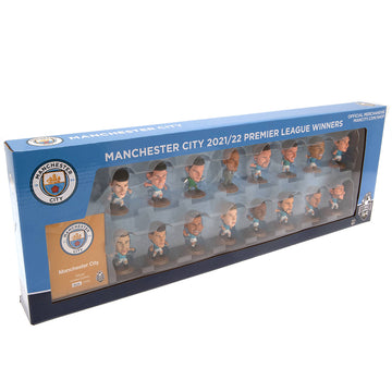 Manchester City FC SoccerStarz Premier League Champions 2022 Team Pack - Officially licensed merchandise.