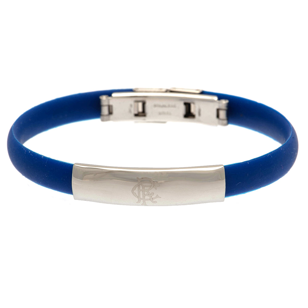 Rangers FC Colour Silicone Bracelet - Officially licensed merchandise.