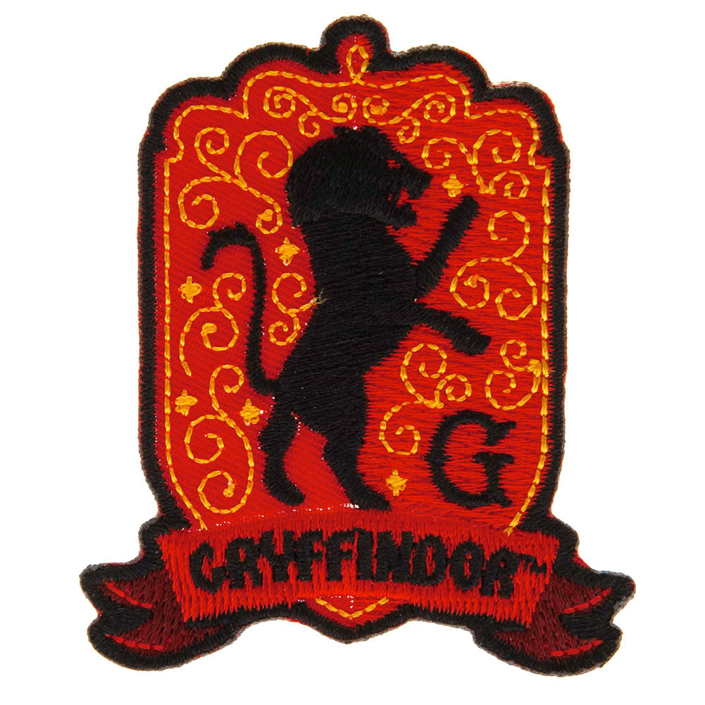 Harry Potter Iron-On Patch Gryffindor - Officially licensed merchandise.