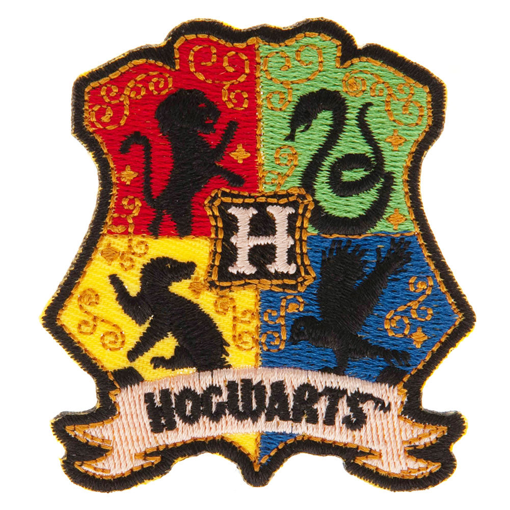 Harry Potter Iron-On Patch Hogwarts - Official Merch