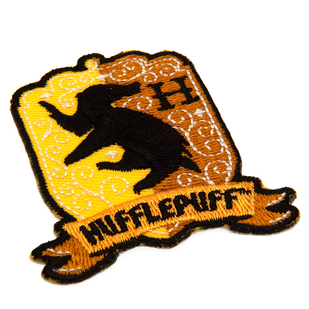 Harry Potter Iron-On Patch Hufflepuff - Officially licensed merchandise.