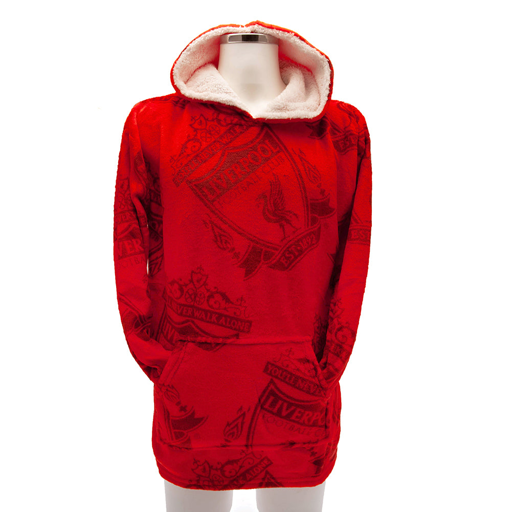 Liverpool FC Poncho Blanket Kids - Officially licensed merchandise.