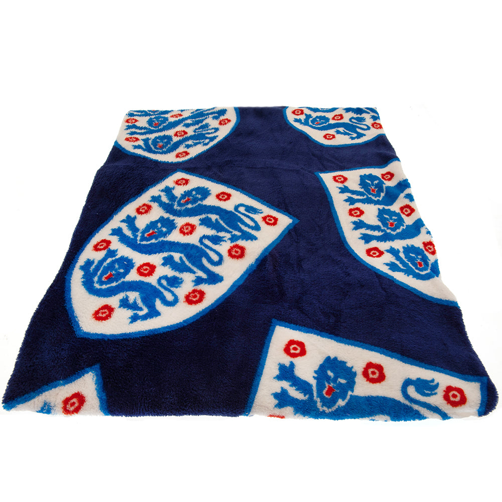 England FA Fleece Blanket - Officially licensed merchandise.