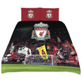 Liverpool FC The Kop Double Duvet Set - Officially licensed merchandise.