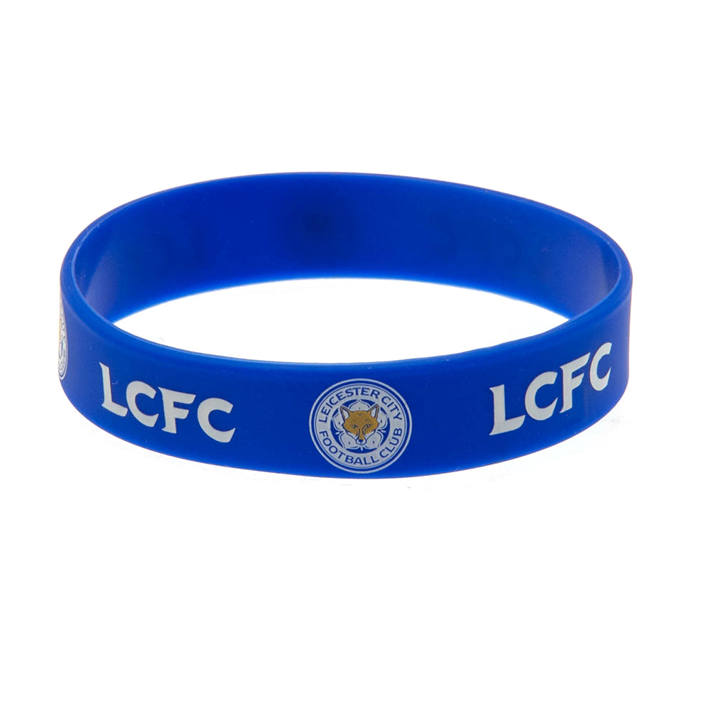 Leicester City FC Silicone Wristband - Officially licensed merchandise.