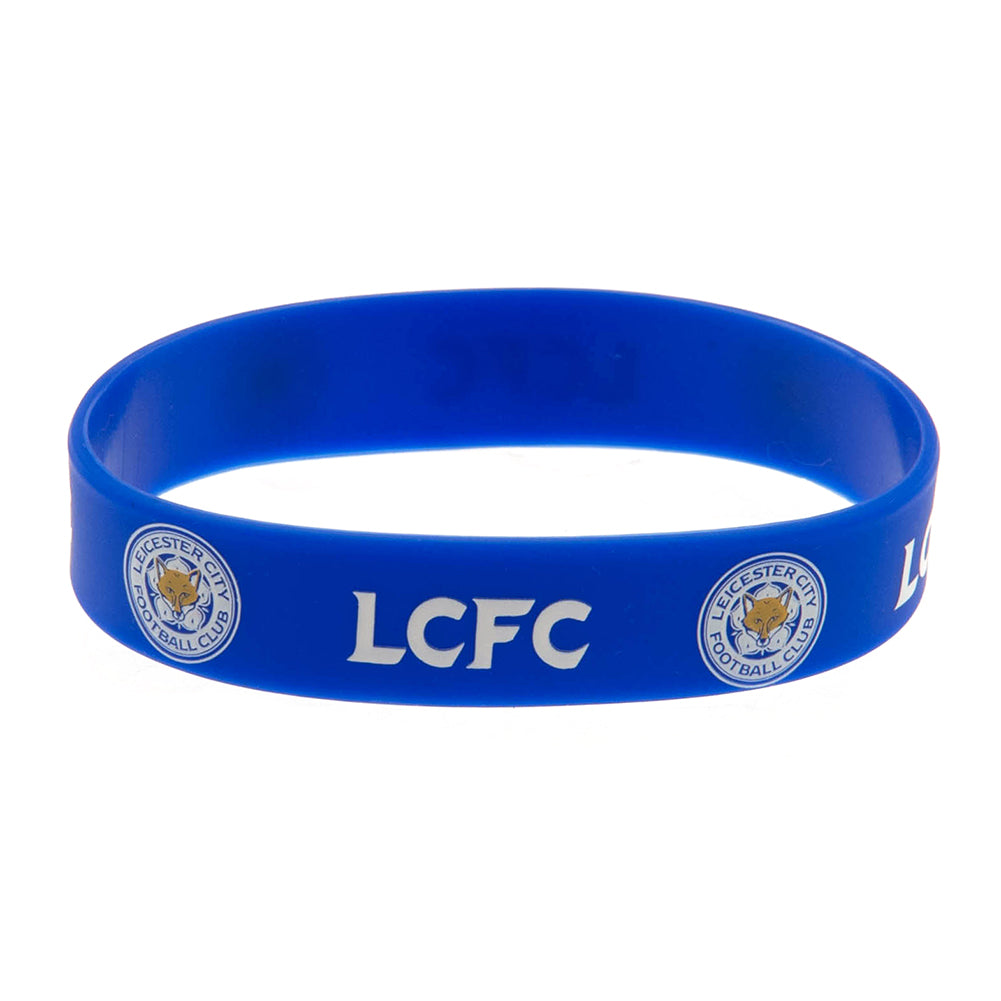 Leicester City FC Silicone Wristband - Officially licensed merchandise.