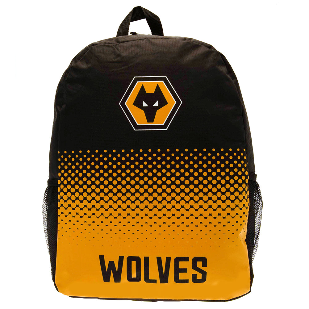 Wolverhampton Wanderers FC Backpack - Officially licensed merchandise.