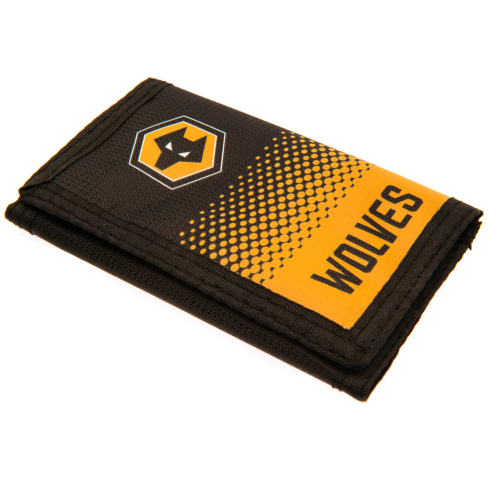 Wolverhampton Wanderers FC Nylon Wallet - Officially licensed merchandise.