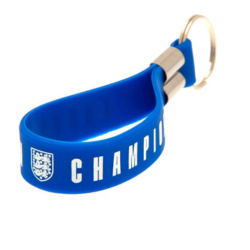 England Lionesses European Champions Silicone Keyring - Officially licensed merchandise.