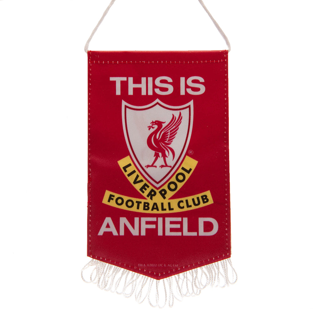 Liverpool FC Mini Pennant TIA - Officially licensed merchandise.