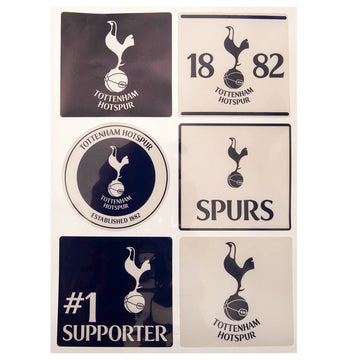 Tottenham FC Hotspur Car Decal Set - Officially licensed merchandise.