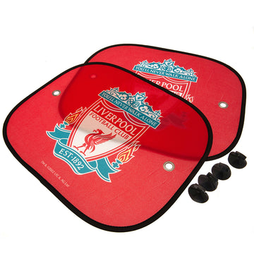 Liverpool FC Car Sunshades - Officially licensed merchandise.