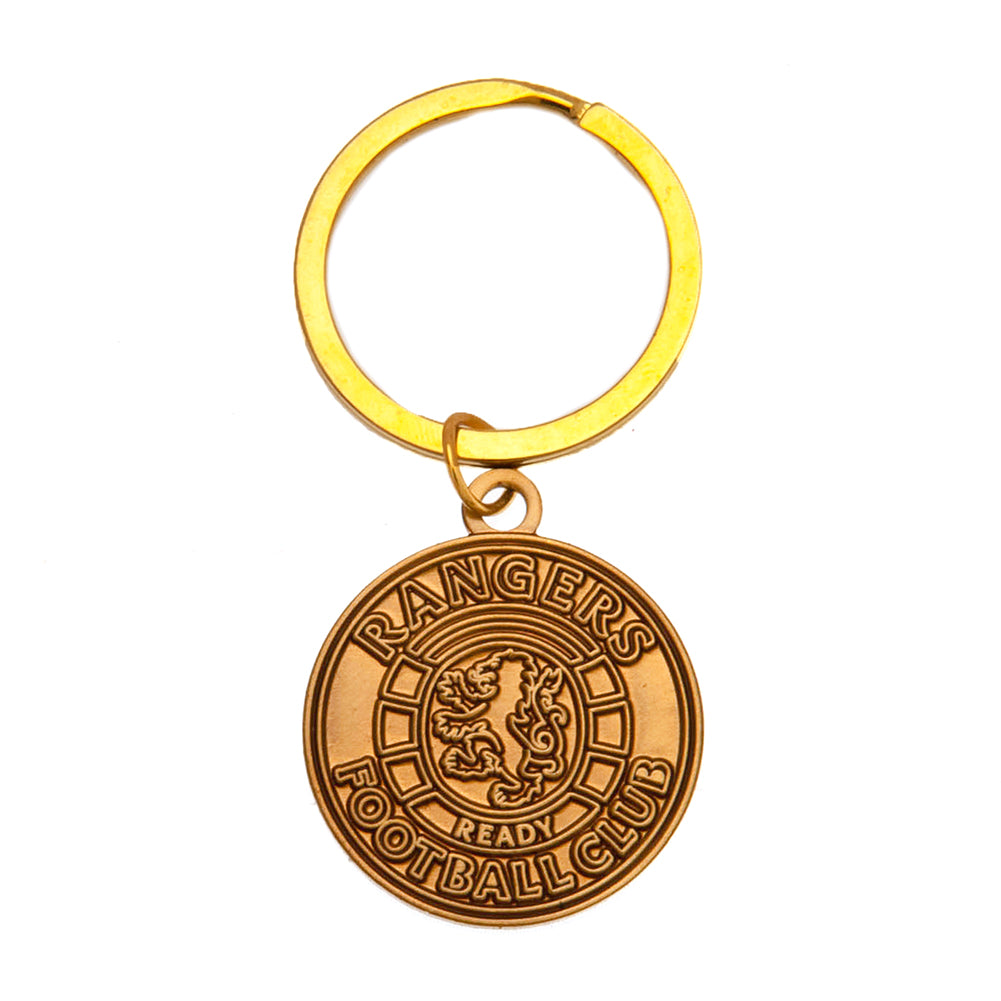 Rangers FC Keyring Ready Crest AG - Officially licensed merchandise.