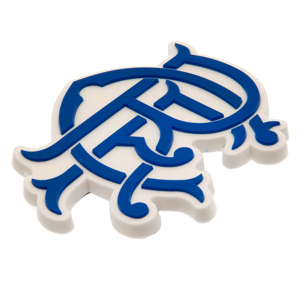 Rangers FC Scroll Crest 3D Fridge Magnet - Officially licensed merchandise.