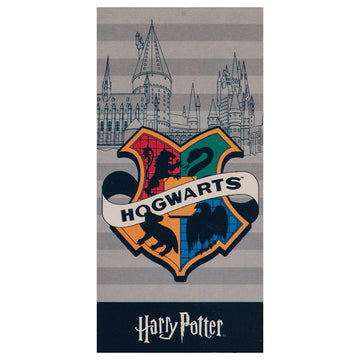 Harry Potter Towel House Hogwarts - Officially licensed merchandise.