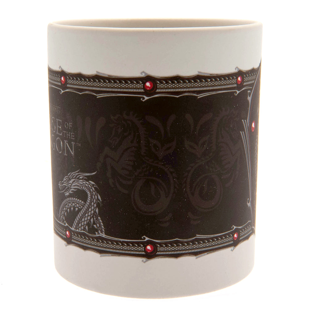 House Of The Dragon Mug Silver Dragon - Officially licensed merchandise.