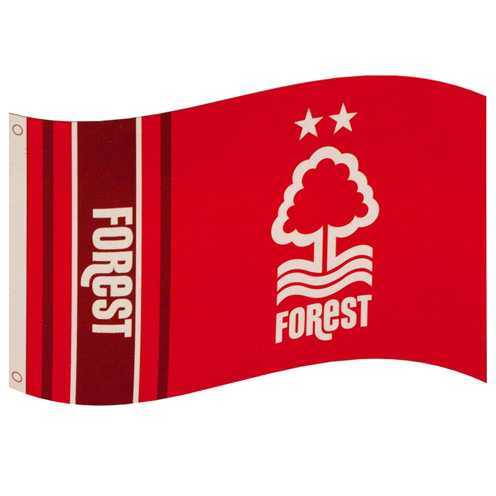 Nottingham Forest FC Flag WM - Officially licensed merchandise.