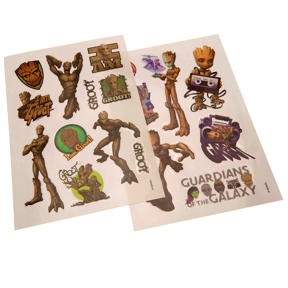 Guardians Of The Galaxy Tech Stickers - Officially licensed merchandise.