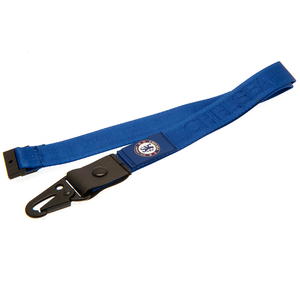 Chelsea FC Deluxe Lanyard - Officially licensed merchandise.