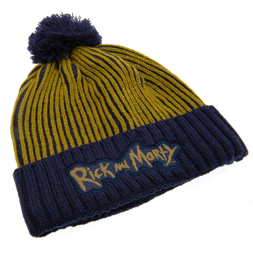 Rick And Morty Bobble Beanie - Officially licensed merchandise.