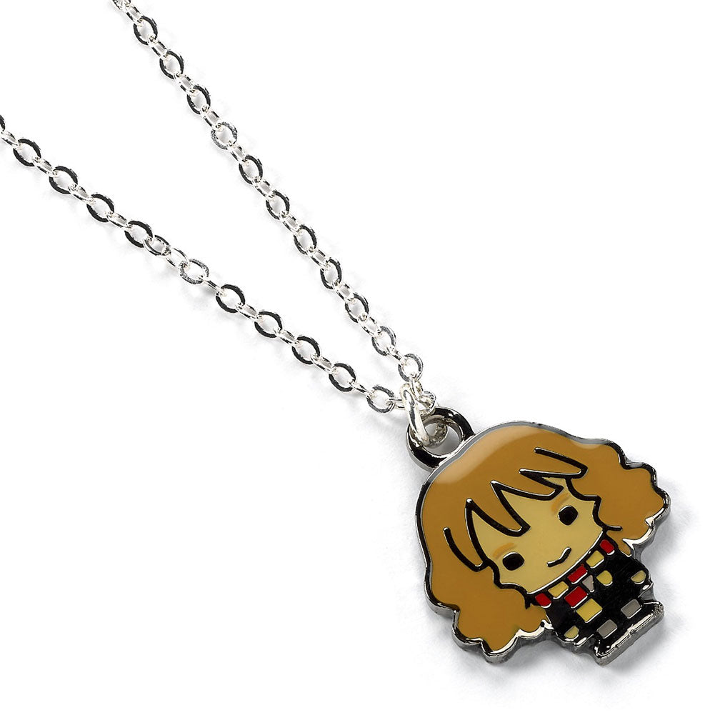 Harry Potter Silver Plated Necklace Chibi Hermione - Officially licensed merchandise.