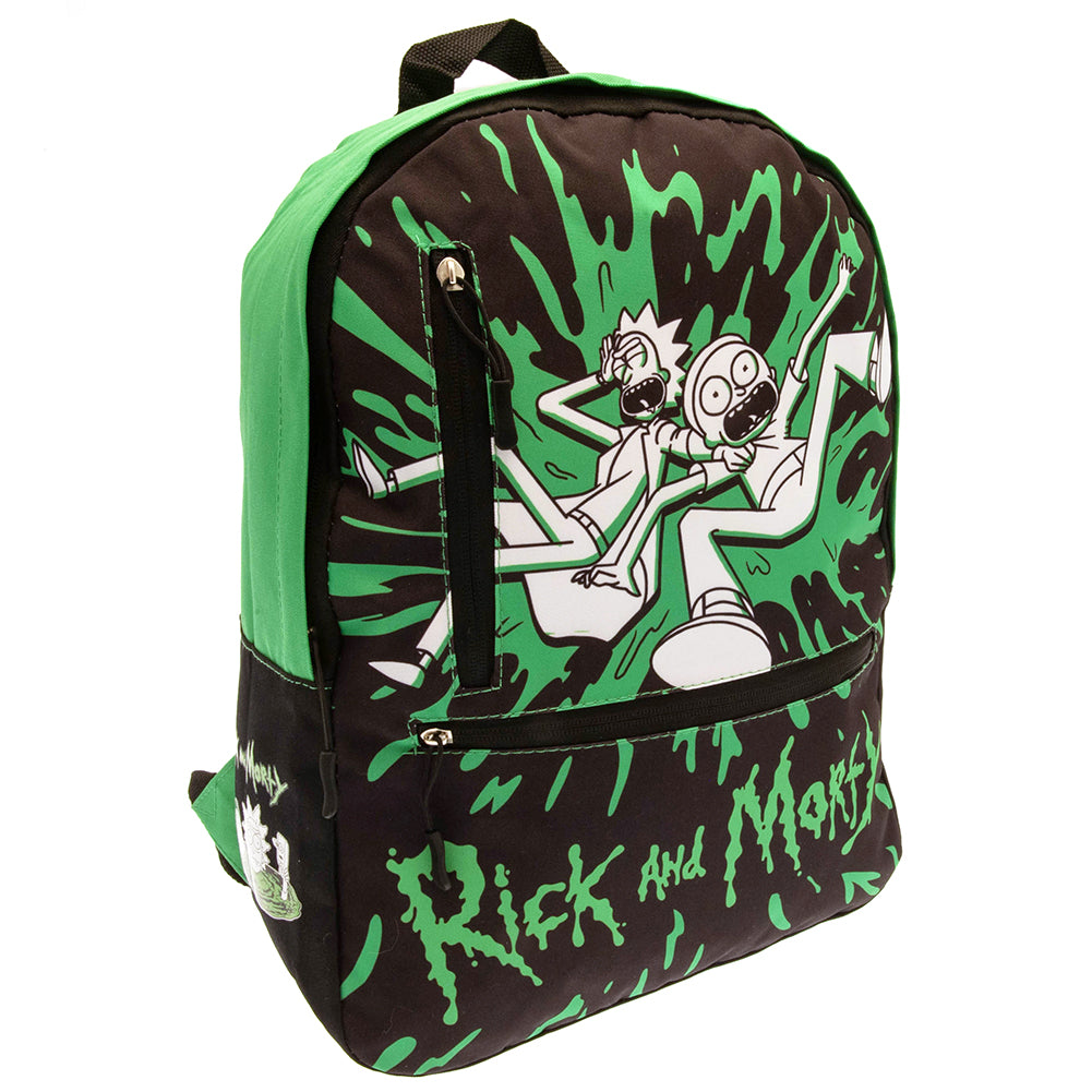 Rick And Morty Backpack - Officially licensed merchandise.