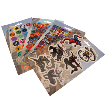 Spider-Man 200pc Sticker Set - Officially licensed merchandise.