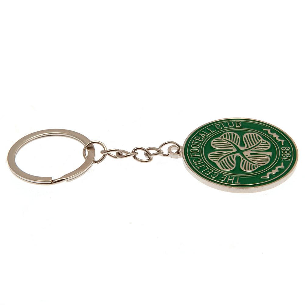 Celtic FC Keyring GR - Officially licensed merchandise.