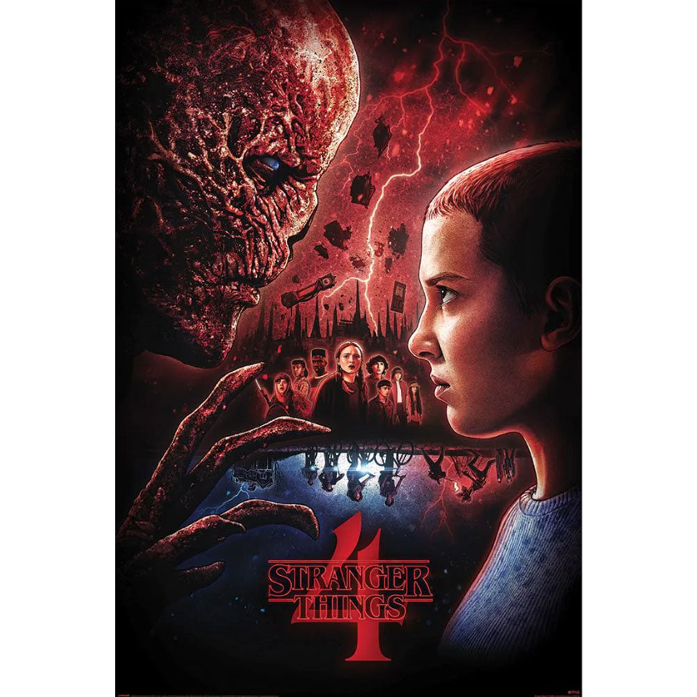 Stranger Things 4 Poster You Will Lose 120 - Officially licensed merchandise.